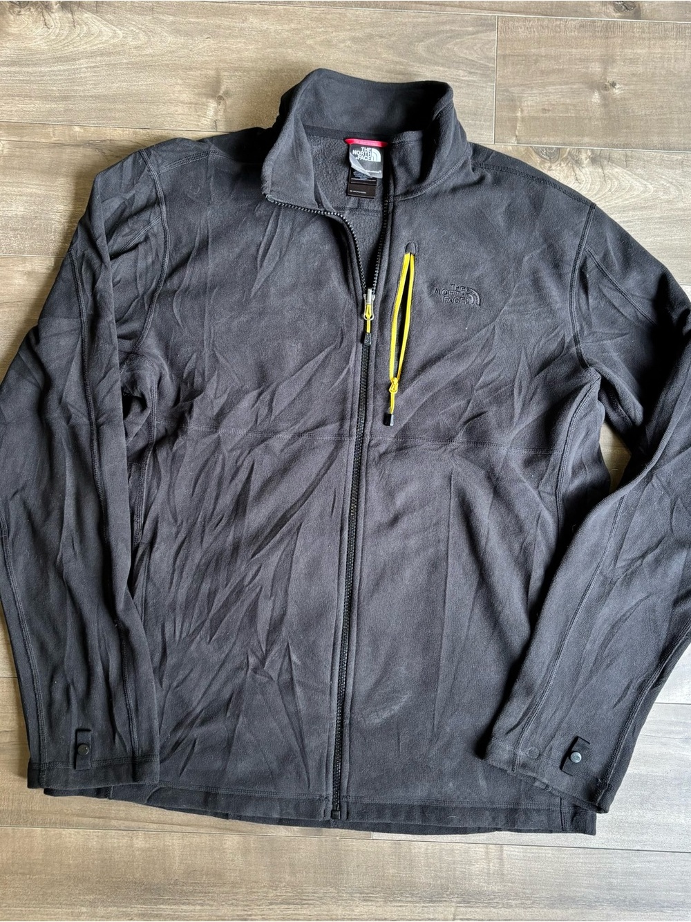 The North Face Men's TKA Glacier Full-Zip Fleece Jacket Lg
